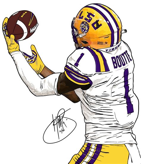 College Football Art, College Sports, Boutte, Trill Art, Football ...