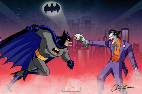 Batman Fighting Joker