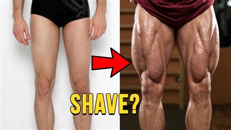 Does shaving your legs make them look bigger? (pain free body hair ...