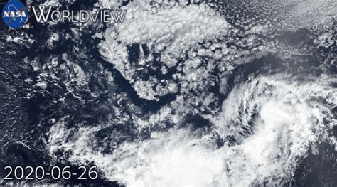 NASA-NOAA satellite animation shows the end of Tropical Cyclone Boris