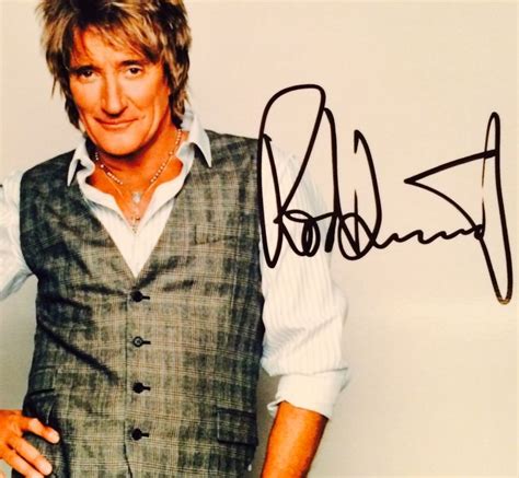 Rod Stewart autograph and it's legible! | Rod stewart, Celebrities ...