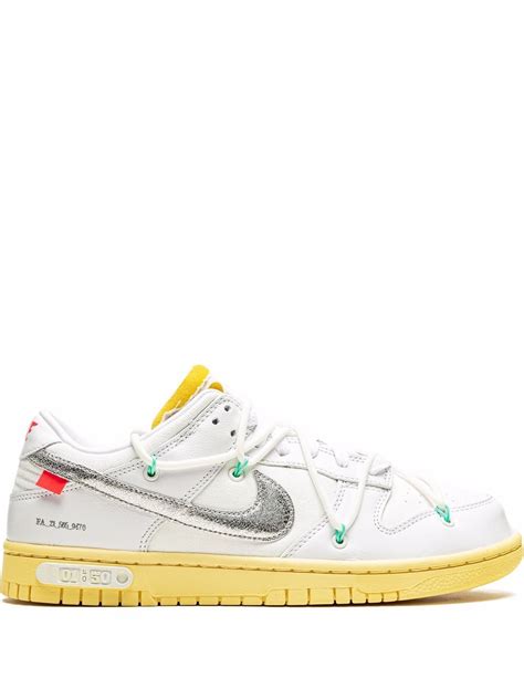 Nike X Off-white Dunk Low Sneakers | ModeSens