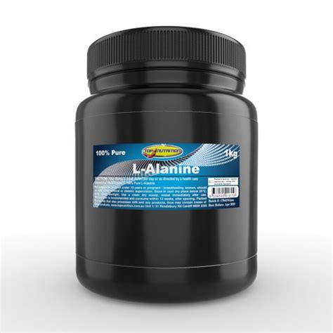 100% Pure L-Alanine – Top Nutrition