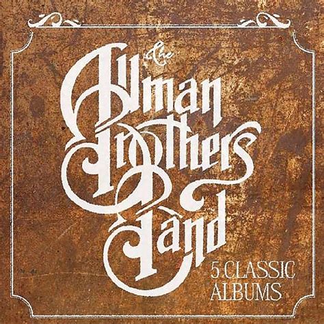 The Allman Brothers Band - 5 Classic Albums | 30° Shop Merchandise | Fanartikel, Albumboxen und ...