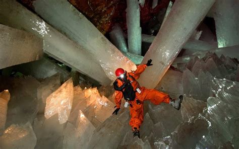 There are caves in Mexico with crystals as big as trees, but you can’t explore the caves for too ...