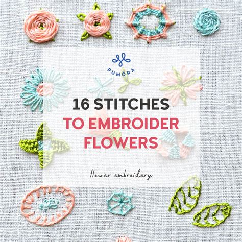 Embroidery Flowers Patterns | Best Flower Site