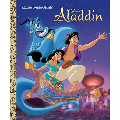 Little Golden Book: Aladdin (Disney Aladdin) (Hardcover) - Walmart.com ...