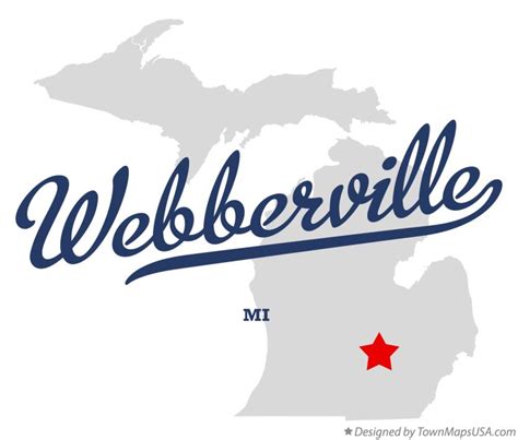 Webberville Michigan Map at Thomas Holloway blog