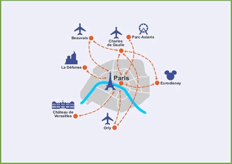 Map Paris Airports ~ BOTE1UM