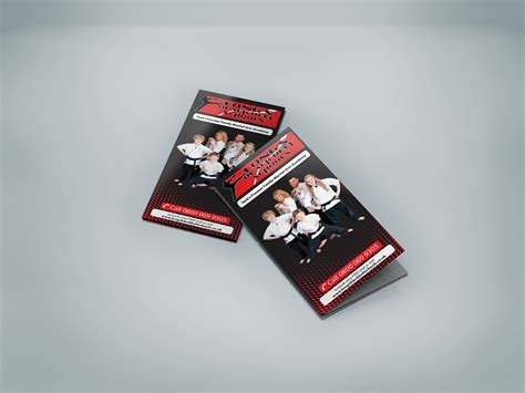 Martial arts School Brochure Design :: Behance