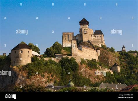 Trencin Castle, Trenčín, Slovakia Stock Photo - Alamy