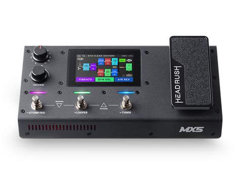 HeadRush launches the new MX5, a floor-based effects processor