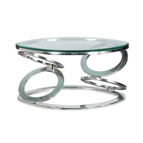 Glass Coffee Table Oval Shaped Modern Cocktail Tables Living Room Furniture New #Unbr ...