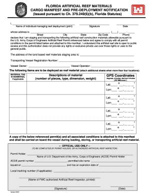 Cargo Manifest Template Word: Complete with ease | airSlate SignNow