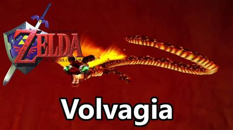 Ocarina of Time - Fire Temple Boss - Volvagia - YouTube