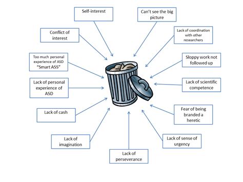 Epiphany: Garbage Can Model of Autism Research