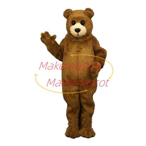 Brown Bruin Mascot Costume