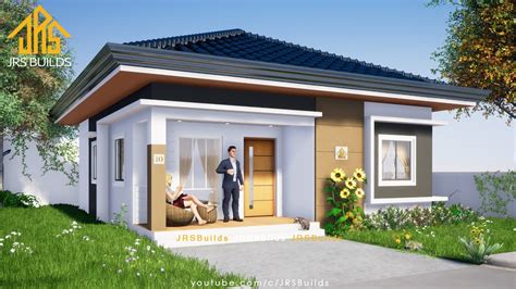 Modern Bungalow Low Cost Low Budget Simple House Design - We like the bungalow type of house.