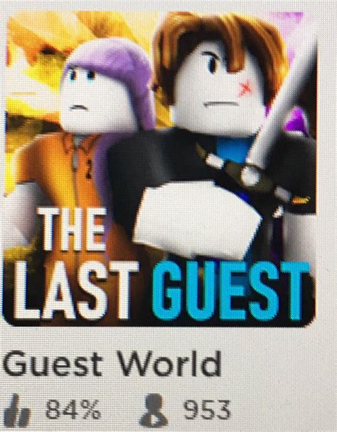 Play the last guest game on Roblox : r/YuB