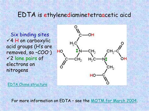 PPT - EDTA – An Introduction PowerPoint Presentation, free download ...