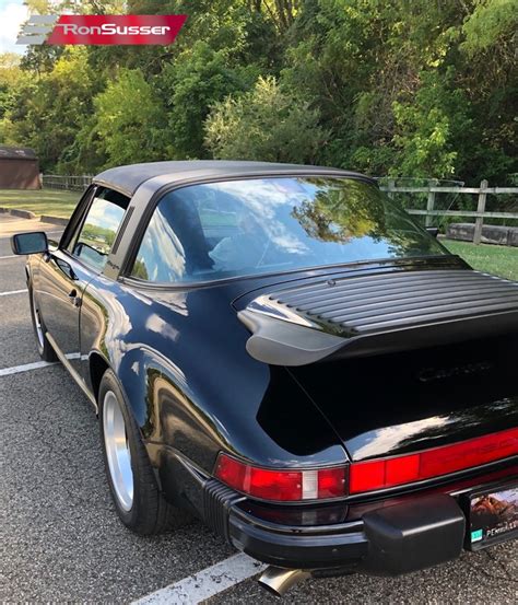 1989 Porsche 911 Carrera Targa Original Owner Black/Black – RonSusser.com