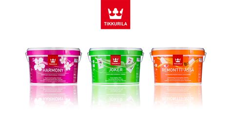 Tikkurila Paint Packages on Behance