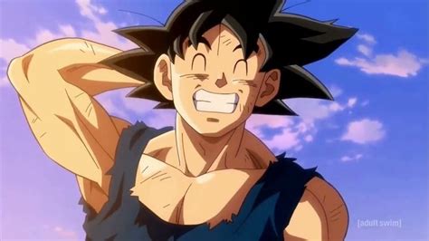 Goku smiles (perfect body with a perfect smile) - You're Perfect 「 AMV 」 | Anime, Anime dragon ...