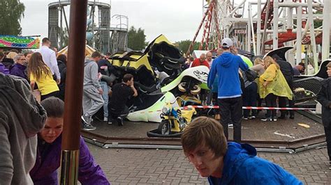 10 injured after roller-coaster derails at Scottish theme park - World - CBC News