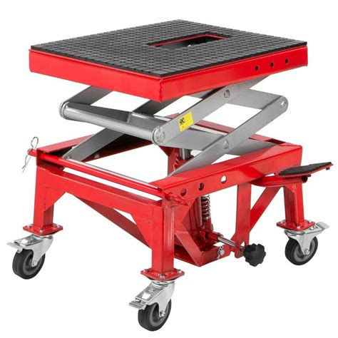 Heavy Duty Hydraulic Motorcycle Lift Table Stand– Zincera