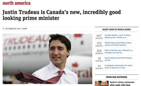 16 Non-Canadians Who Have The Hots For Canada's Next Prime Minister