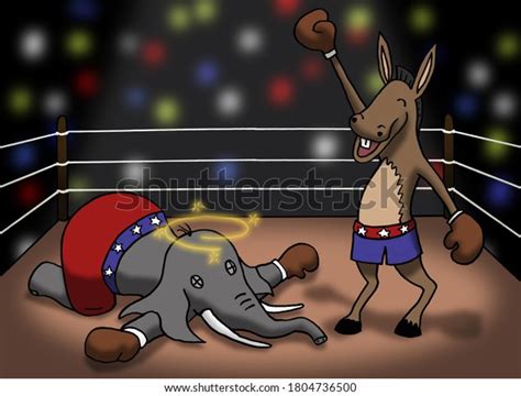 Donkey And Elephant Political Cartoons