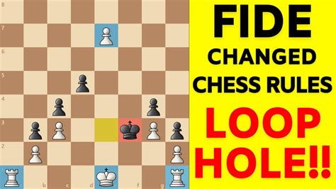 This Mate in 2 Puzzle Forced FIDE to Change the Rules of Chess 😱 - YouTube