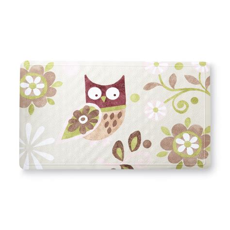 Essential Home Owl Bath Bathtub Mat