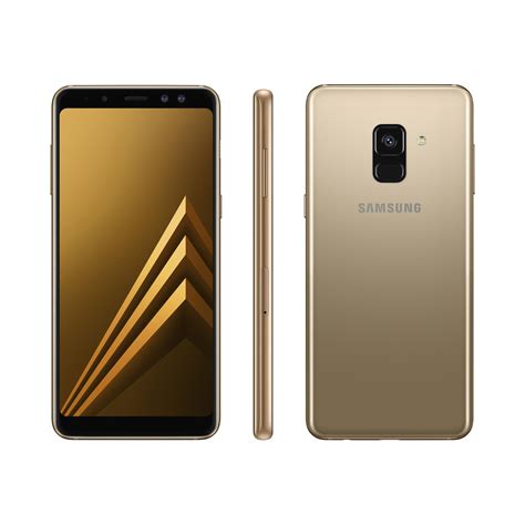 Refurbished Galaxy A8 (2018) 32 GB - Gold - Unlocked | Back Market