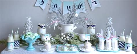 Kara's Party Ideas Winter Wonderland Holiday Party Planning Ideas Supplies Idea Decor