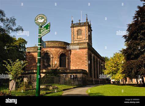 St. Modwen`s Church, Burton on Trent, Staffordshire, England, UK Stock ...