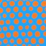 Orange Polka Dot Background Free Stock Photo - Public Domain Pictures
