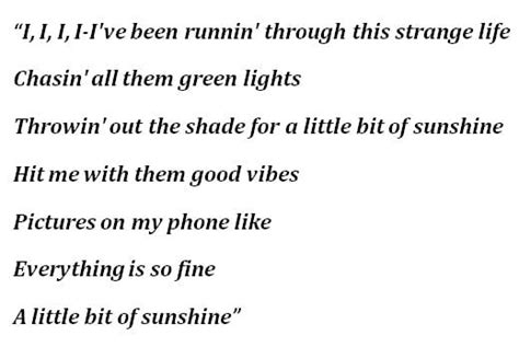 OneRepublic's "Sunshine" Lyrics Meaning - Song Meanings and Facts