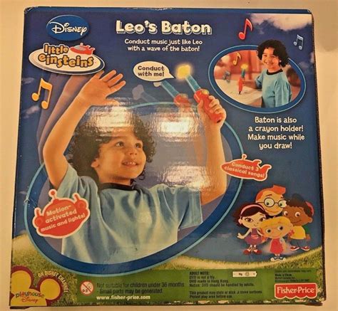 Disney Little Einsteins Leo's Baton Conductor Musical Wand Electronic ...