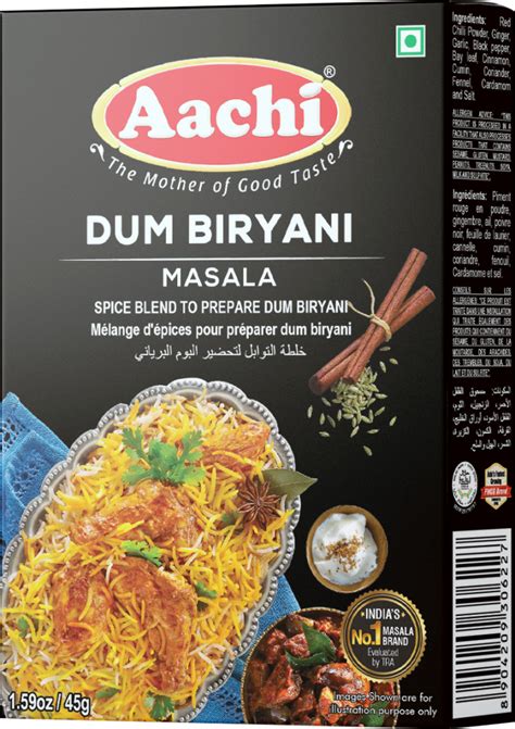 Aachi Dum Biryani Masala 45gm – BTM International