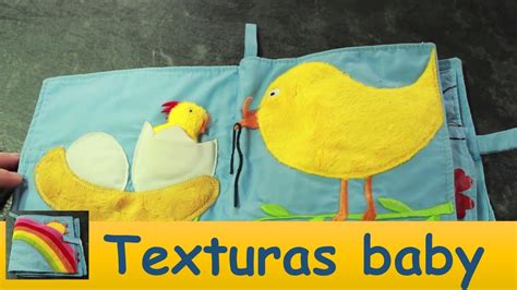 Libro texturas bebés - YouTube