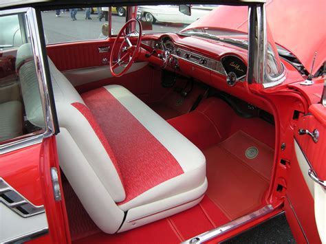 1956 Chevy Bel Air convt interior | 1956 chevy bel air, Chevy bel air, 1954 chevy bel air