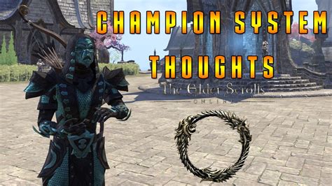 Elder Scrolls Online - Champion System Thoughts - YouTube