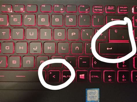 keyboard layout - To the MSI genius that decided to put the