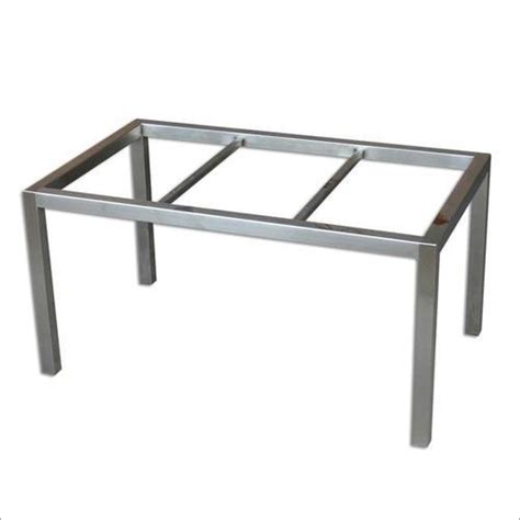 Silver Mild Steel Table Frame at Best Price in Noida | Drishika Sales And Service