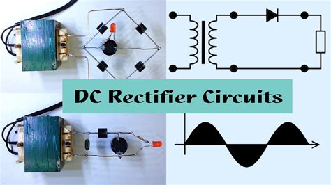 DC Rectifier Circuits | How to convert AC to DC - YouTube