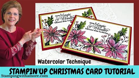 Stampin'up Christmas Card Tutorial - YouTube