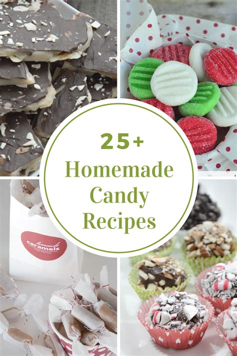 Delicious Homemade Candy Recipes - The Idea Room