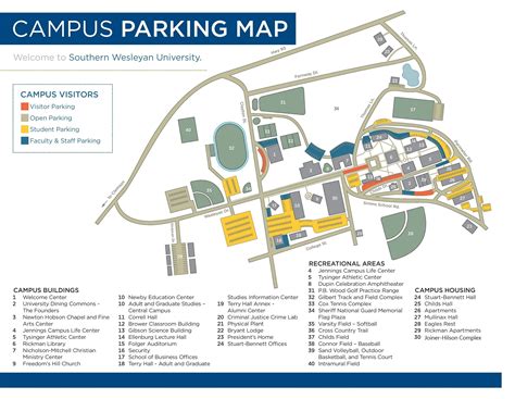 Parking - Main View | Parking Information and Vehicle Registration | Campus Safety | mySWU