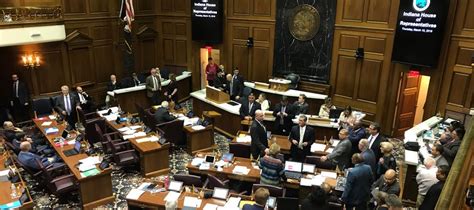 The Indiana General Assembly's annual session came to a chaotic close as lawmakers blew past ...